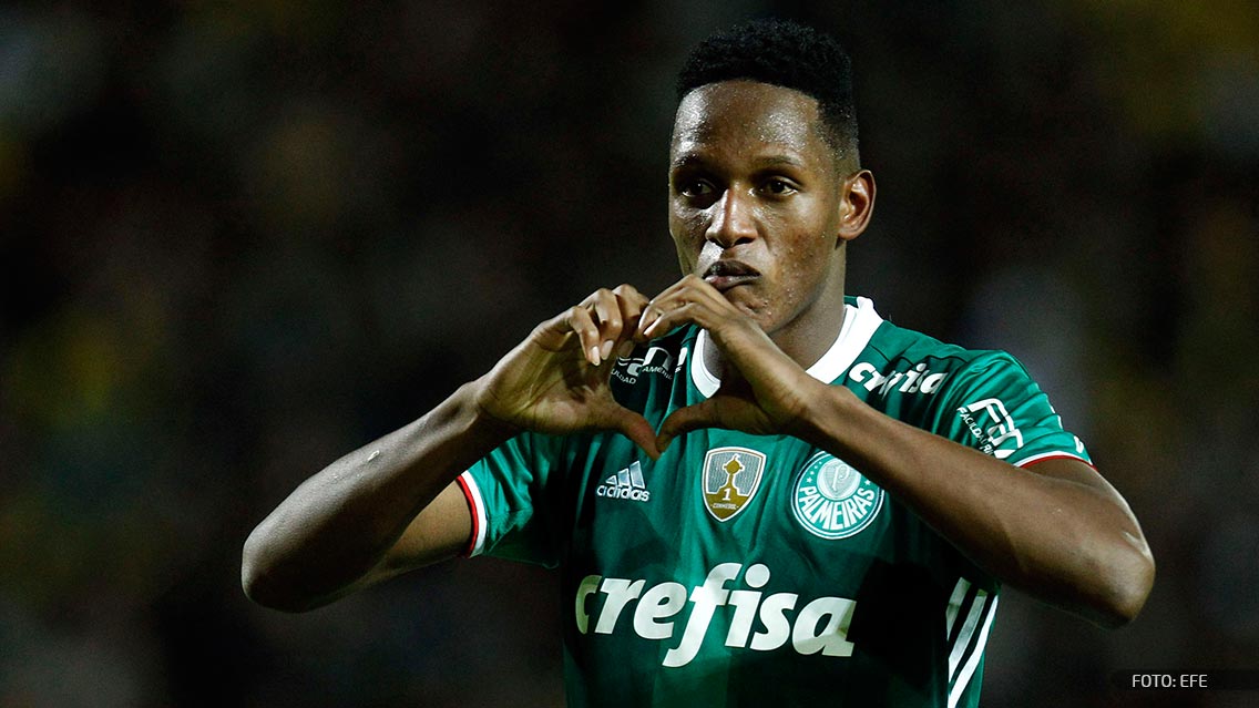 Barcelona ficha a Yerry Mina del Palmeiras