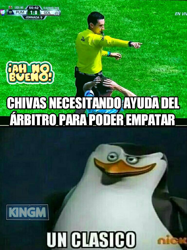 Los Memes que dejó la Jornada 9 del Clausura 2018 2