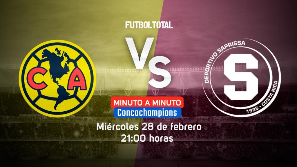 América vs Saprissa | Concachampions | EN VIVO: Minuto a minuto