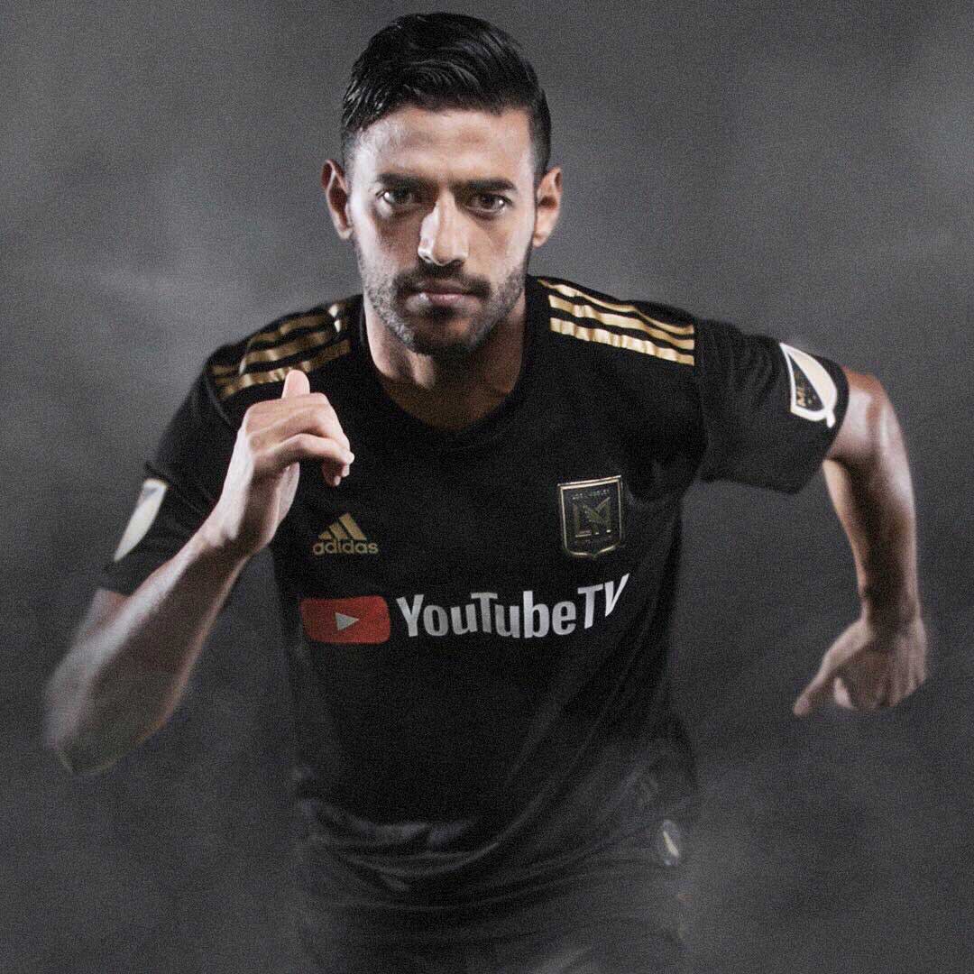 Carlos Vela presenta la camiseta de Los Angeles FC