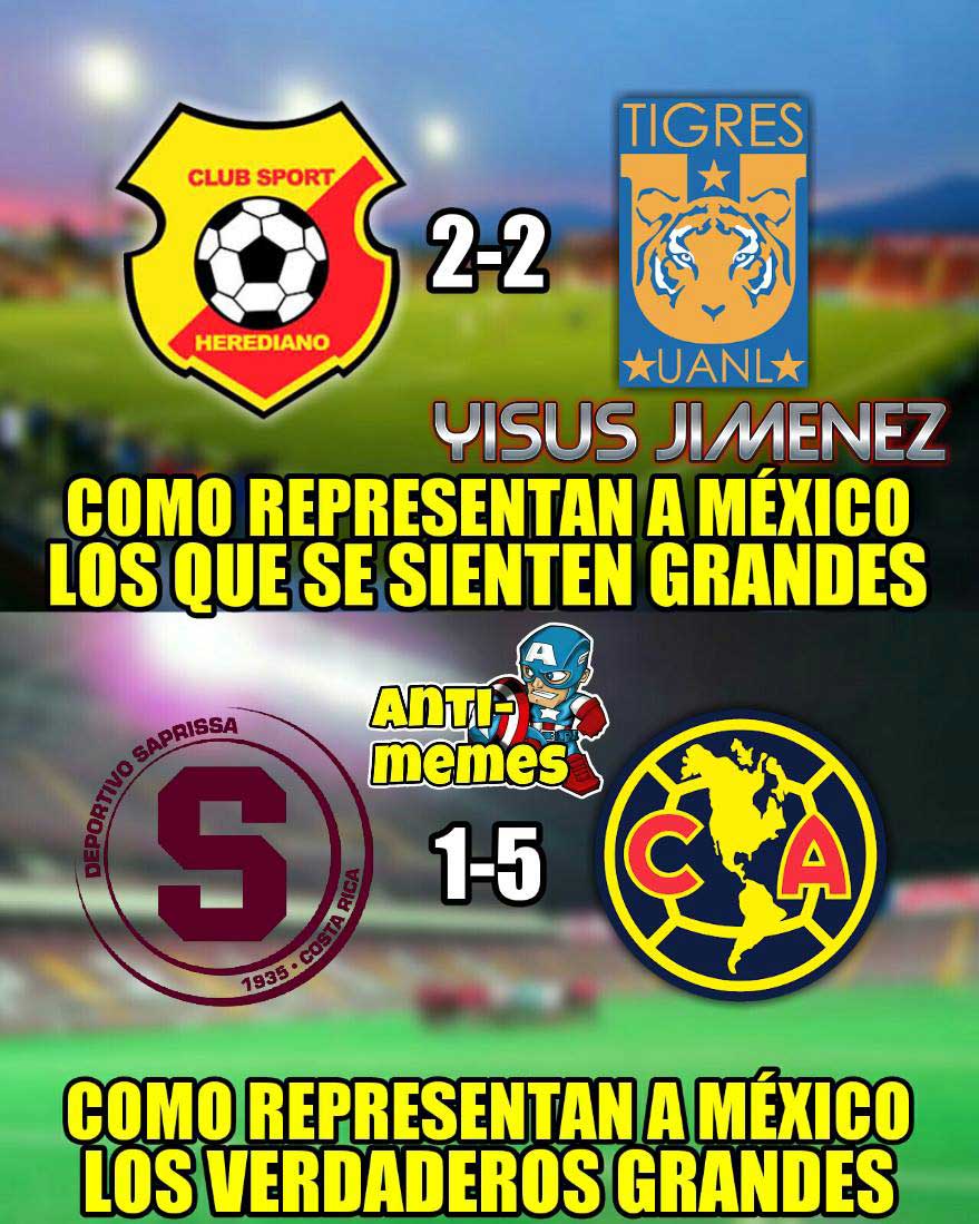 América y su grandeza, protagonistas de los memes 6