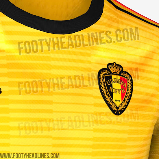 La camiseta ‘away’ de Bélgica para Rusia 2018 0