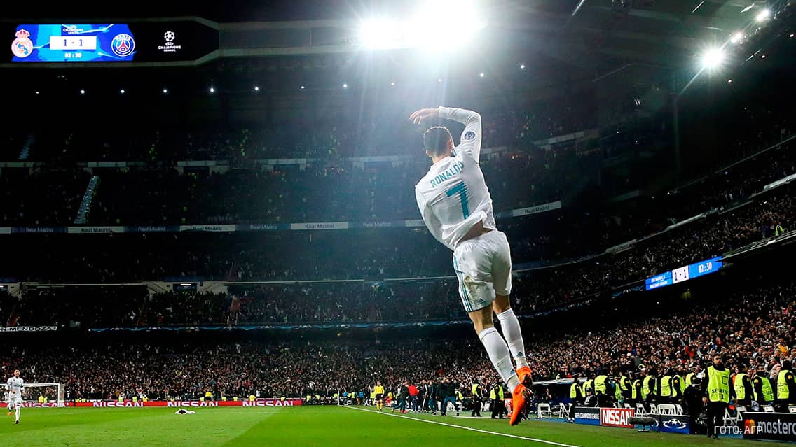 Cristiano Ronaldo llega al centenar de goles en la Champions League
