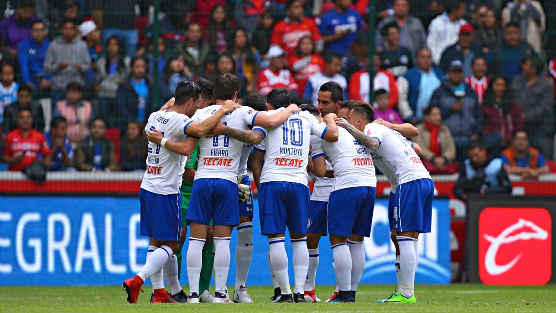 Cruz Azul recupera a dos piezas para el Clausura 2018