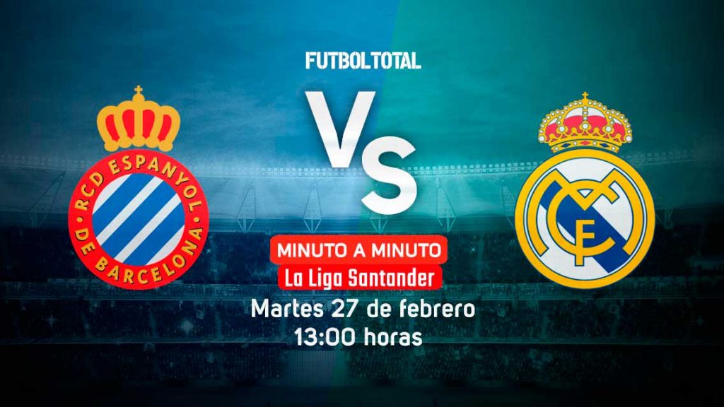Espanyol vs Real Madrid | LaLiga | EN VIVO: Minuto a minuto