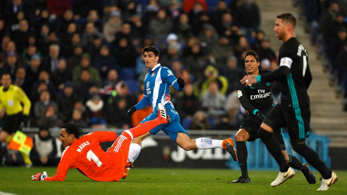 Un gris Real Madrid se hunde y pierde ante Espanyol