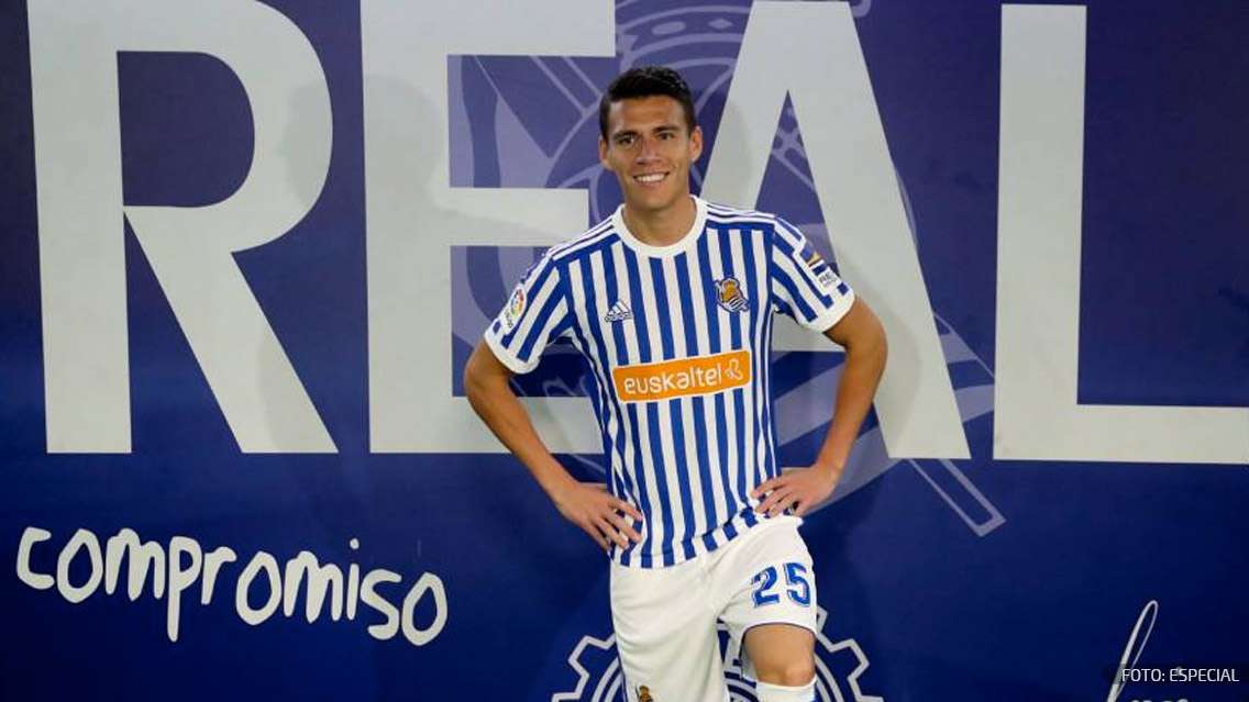 Héctor Moreno, en condiciones de jugar con Real Sociedad