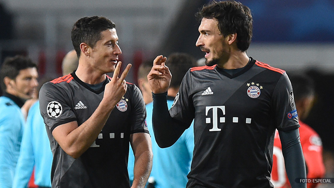 Lewandowski y Hummels protagonizan pelea en entrenamiento del Bayern