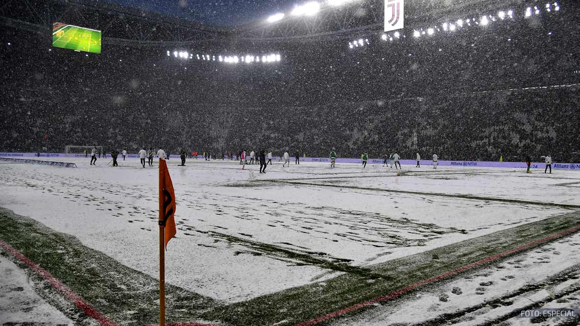 Juventus-Atalanta, aplazado por intensa nevada