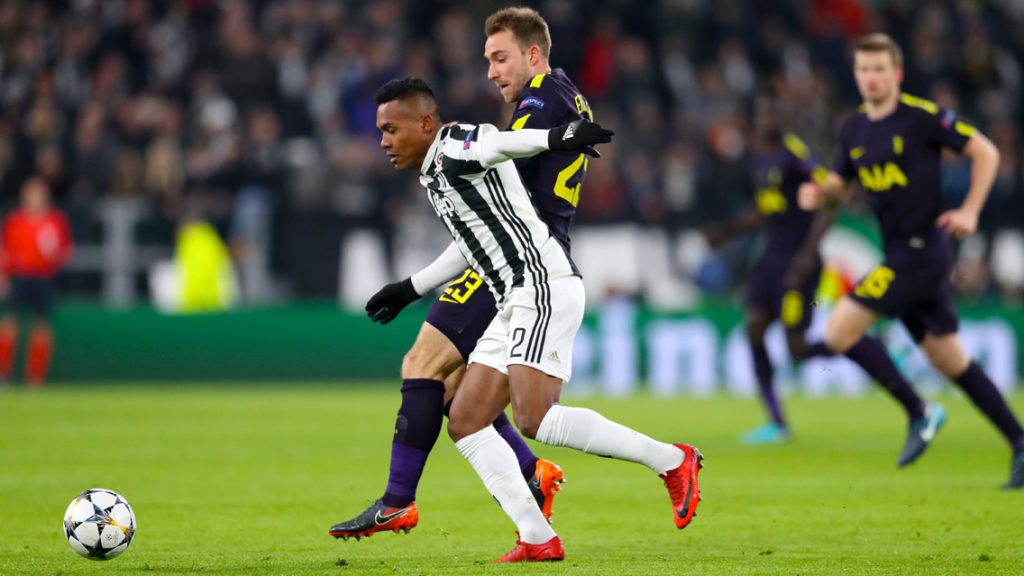 Juventus y Tottenham logran intenso empate en Champions