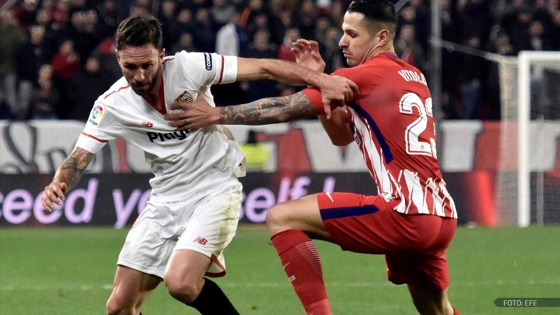 Miguel Layún y el Sevilla, aplastados por el Atlético de Madrid