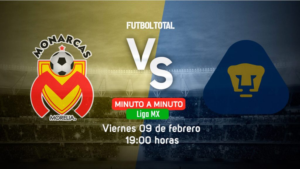 Monarcas Morelia vs Pumas