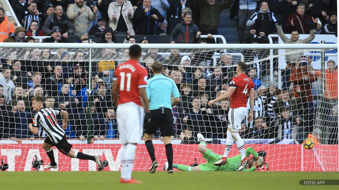 Newcastle sorprende al Manchester United