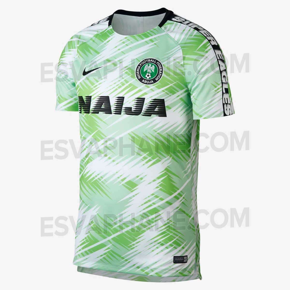 sin embargo Persistencia Ánimo El fantástico jersey de Nigeria para Rusia 2018