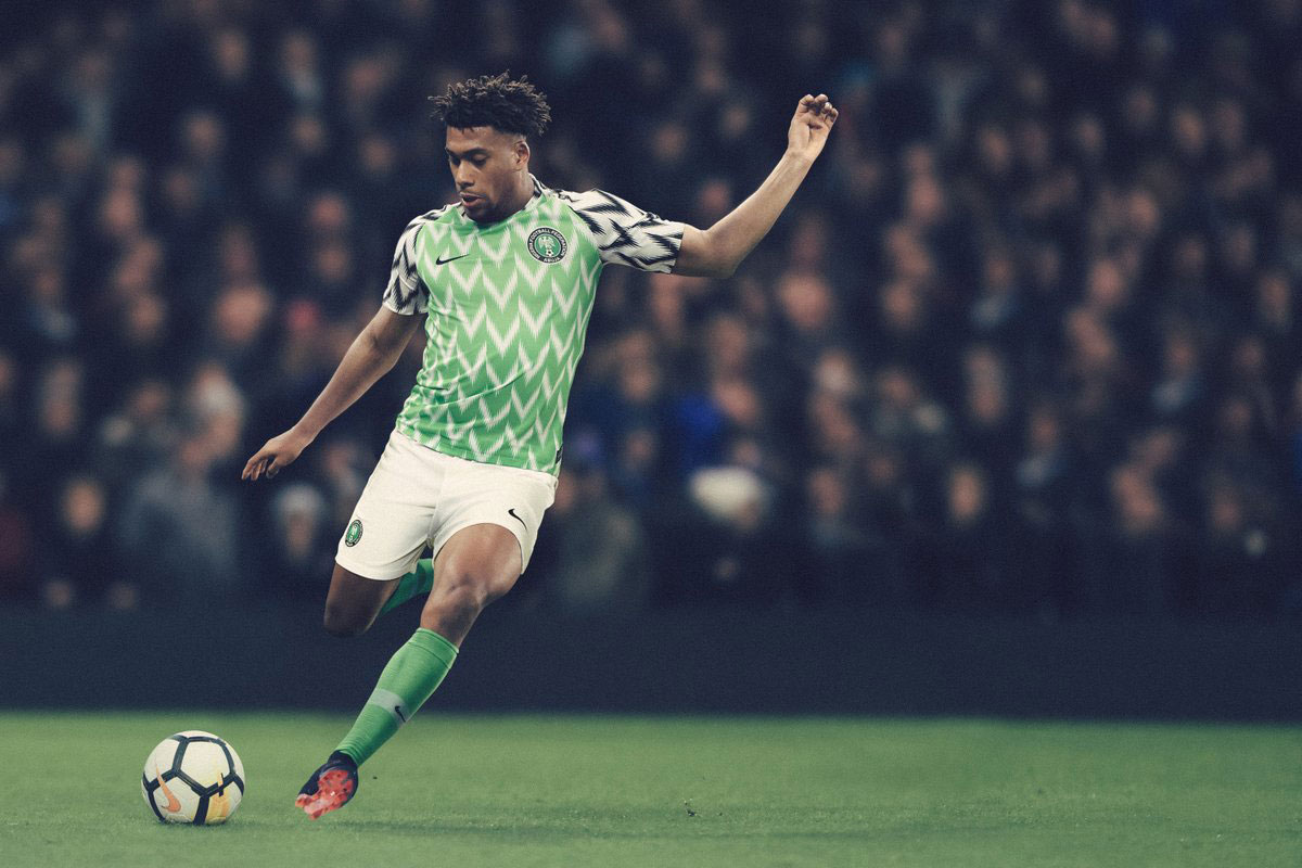 El fantástico jersey de Nigeria para Rusia 2018 0