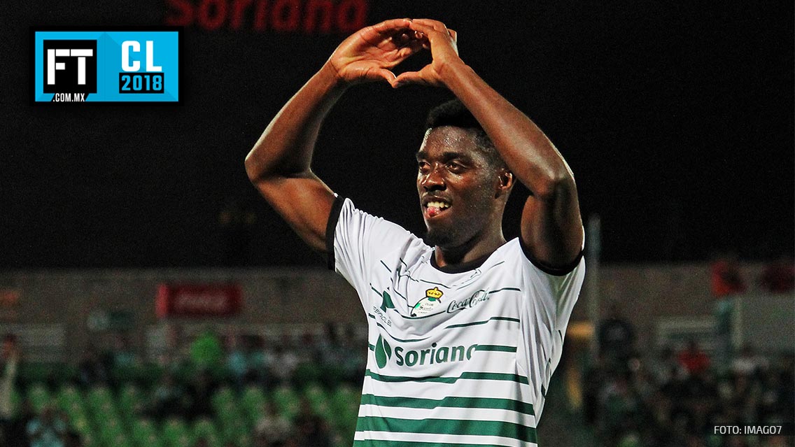 ‘Hat-trick’ de Djaniny encamina la goleada de Santos Laguna