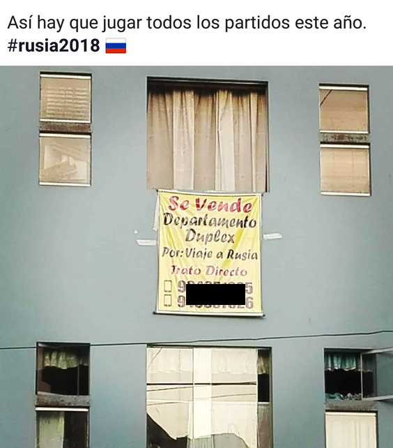 Vende su departamento en Facebook para poder viajar a Rusia 0