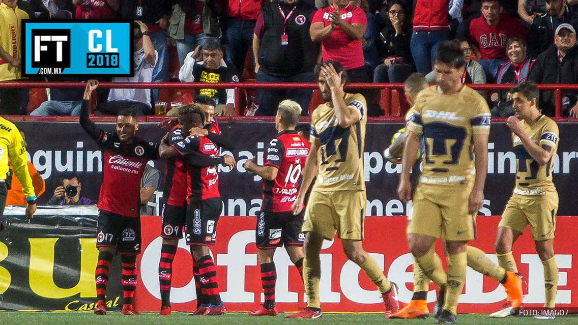 Xolos golea a Pumas con arbitraje polémico