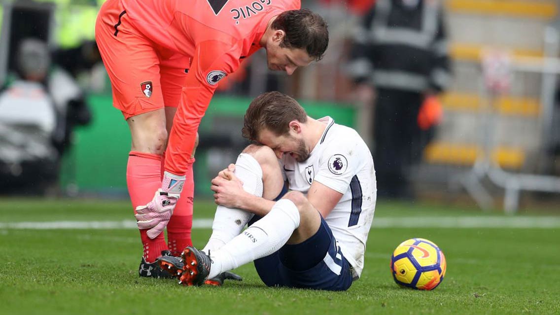 Alerta roja en Inglaterra por la lesión de Harry Kane