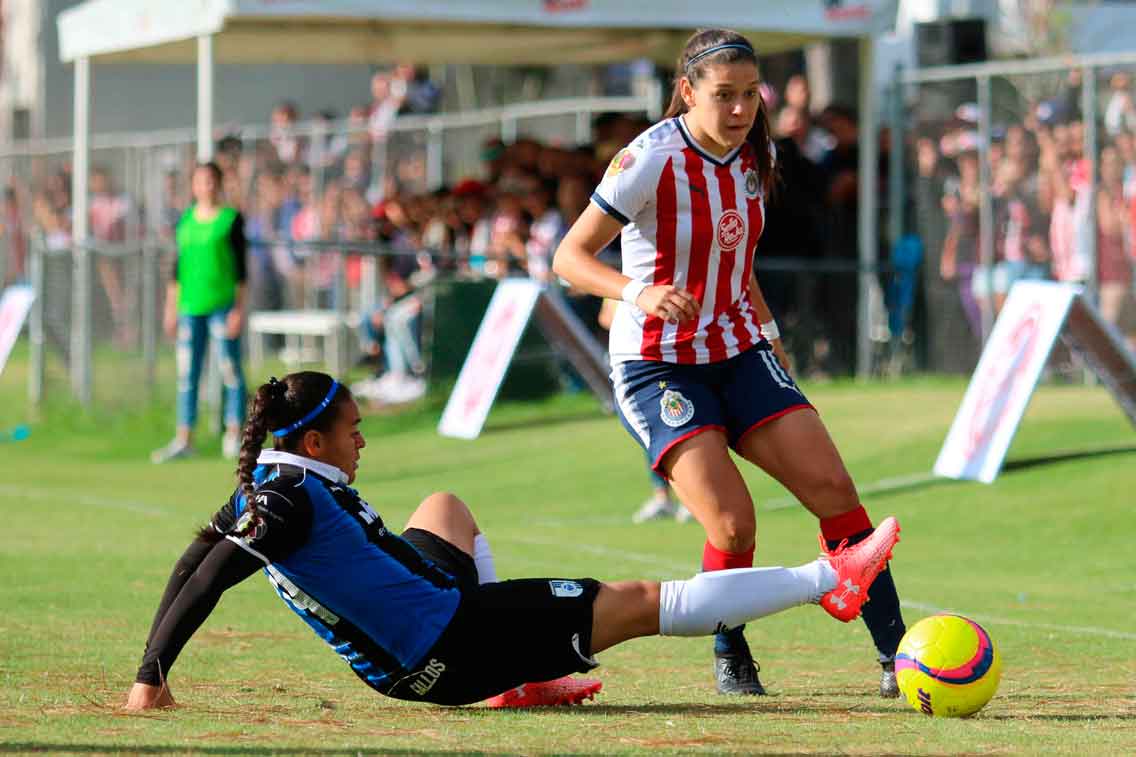 Norma Palafox goleadora de Chivas Guadalajara Liga MX Femenil