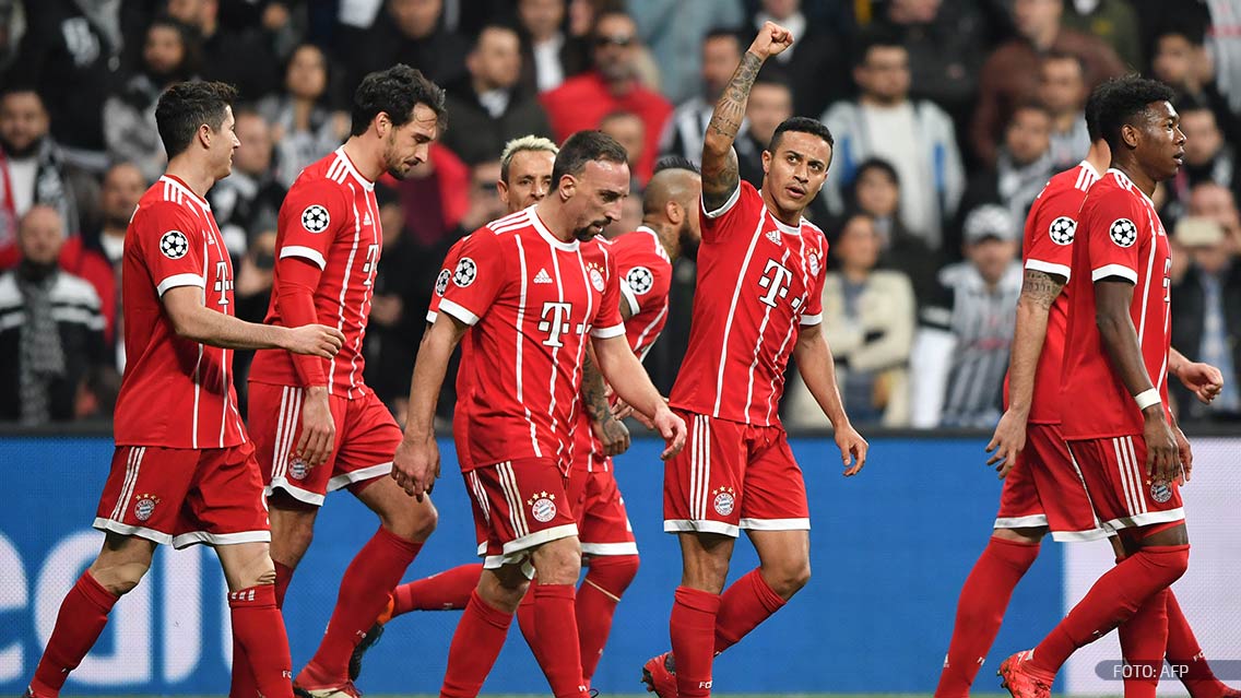 Bayern Munich cumple con el trámite ante el Besiktas