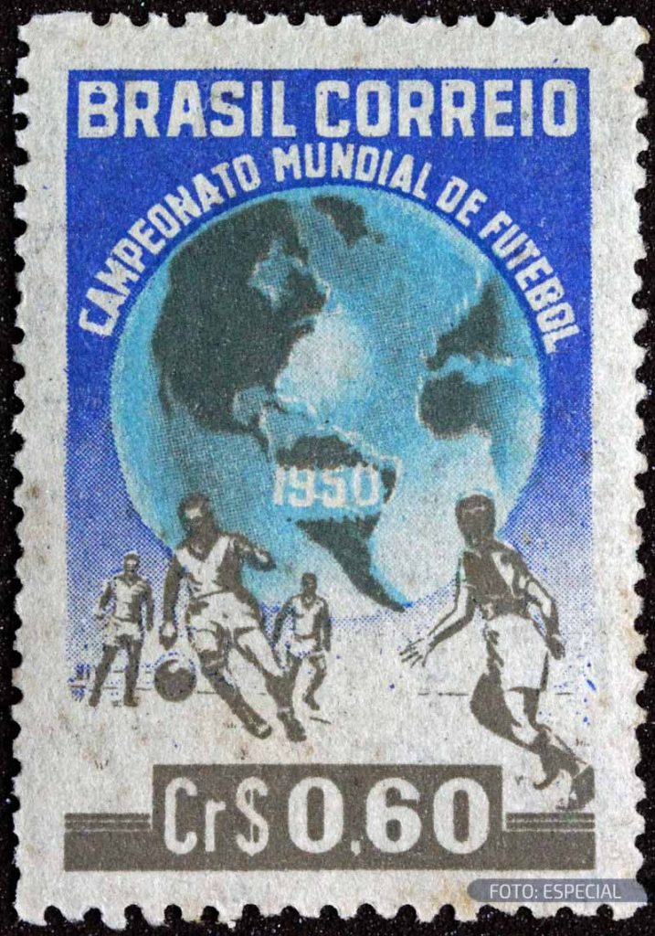 Brasil 1950 mundial estampilla 