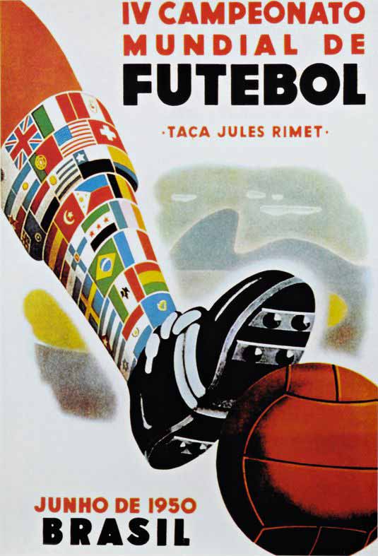 Emblemas Mundialistas: Brasil 1950 2