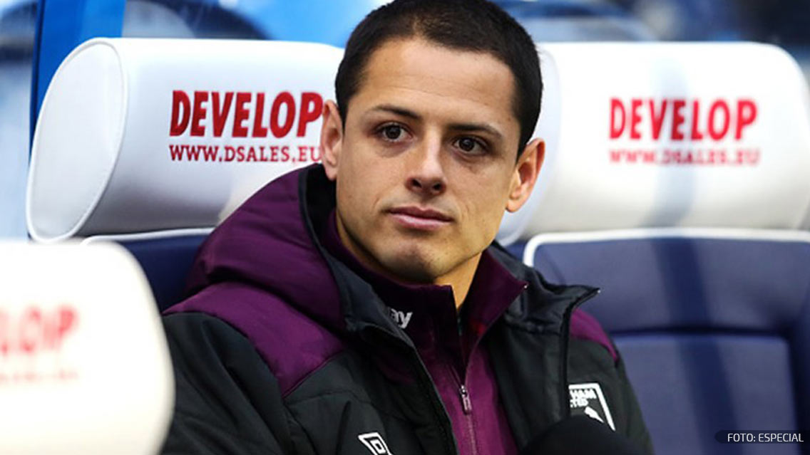 Chicharito, ni a la banca en la goleada del West Ham