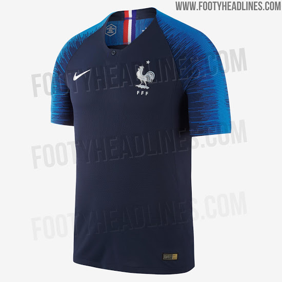 El elegante jersey de Francia para Rusia 2018 0