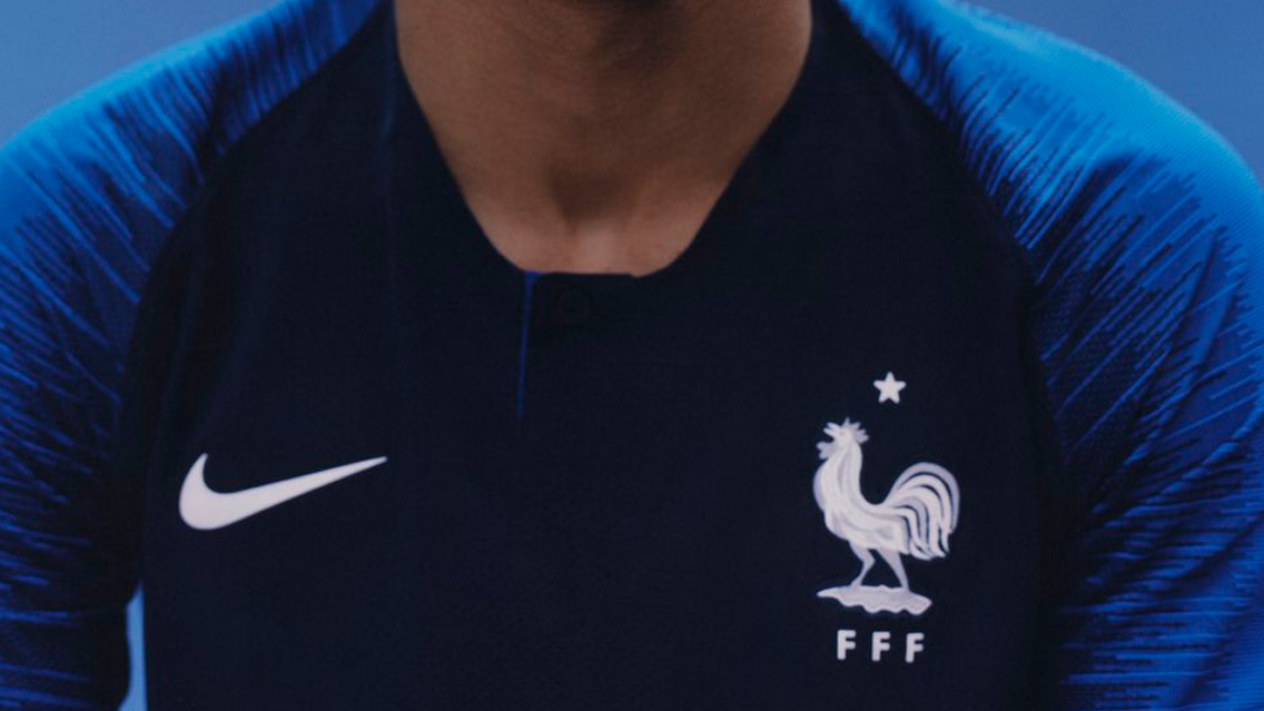 El elegante jersey de Francia para Rusia 2018