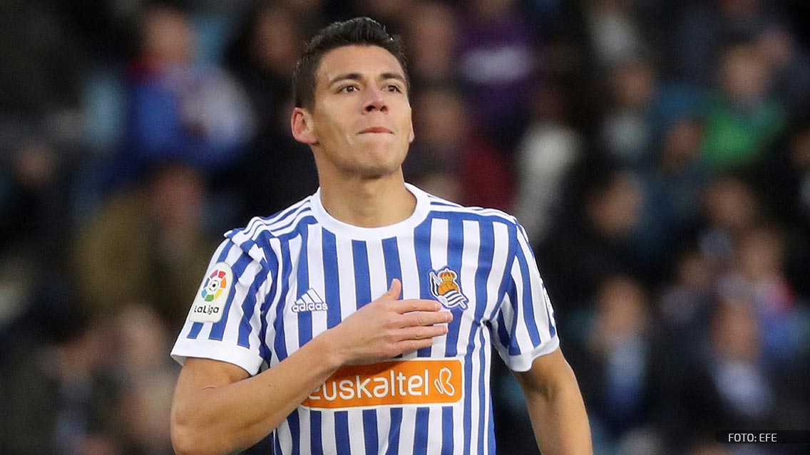 Héctor Moreno sale lesionado con la Real Sociedad