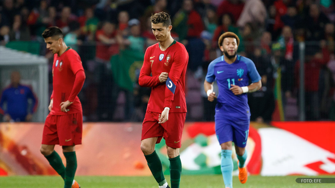 Holanda baila al Campeón Portugal con todo y CR7