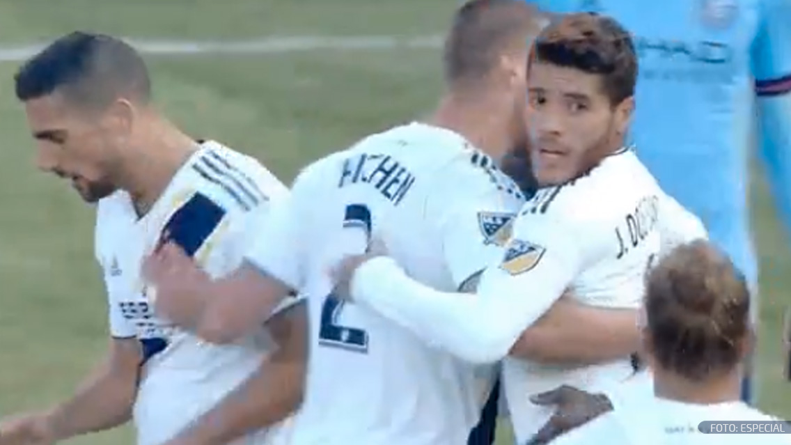 Así fue el primer gol de Jonathan Dos Santos con el Galaxy en 2018