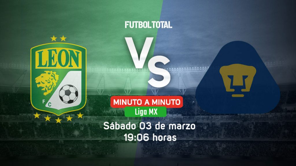 Club León vs Pumas UNAM | Clausura 2018 | EN VIVO: Minuto a minuto