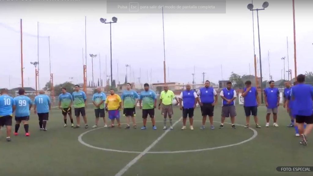 Liga de futbol para obesos México