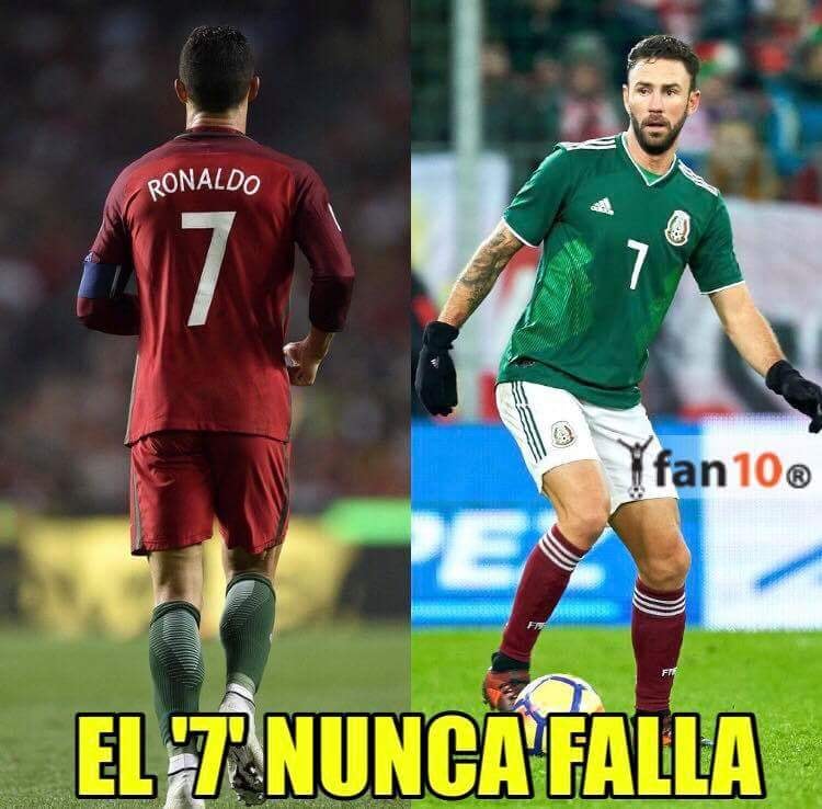 Marco Fabián y Layún, los héroes de México en los memes 2