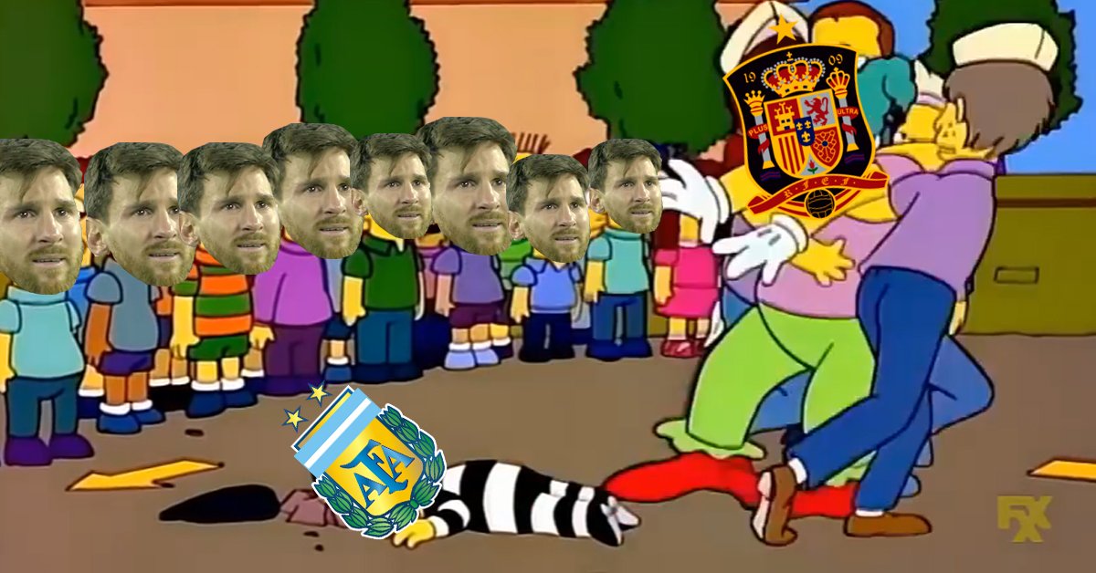 Argentina también se lleva goleada en los memes 7