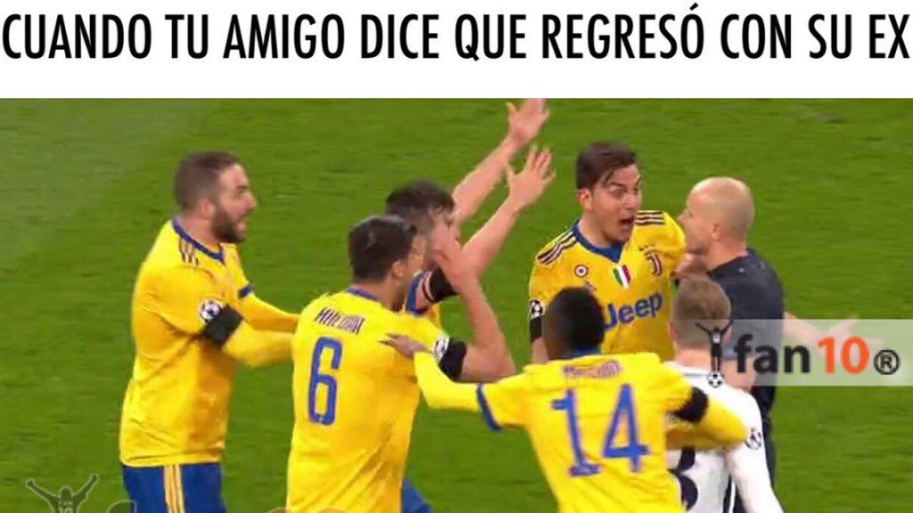 memes de la Juventus