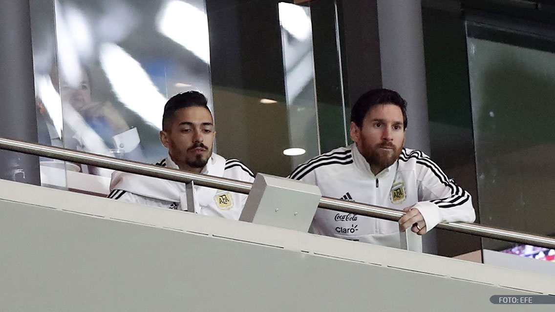 Lionel Messi no aguantó el ridículo y se retiró antes del fin del partido