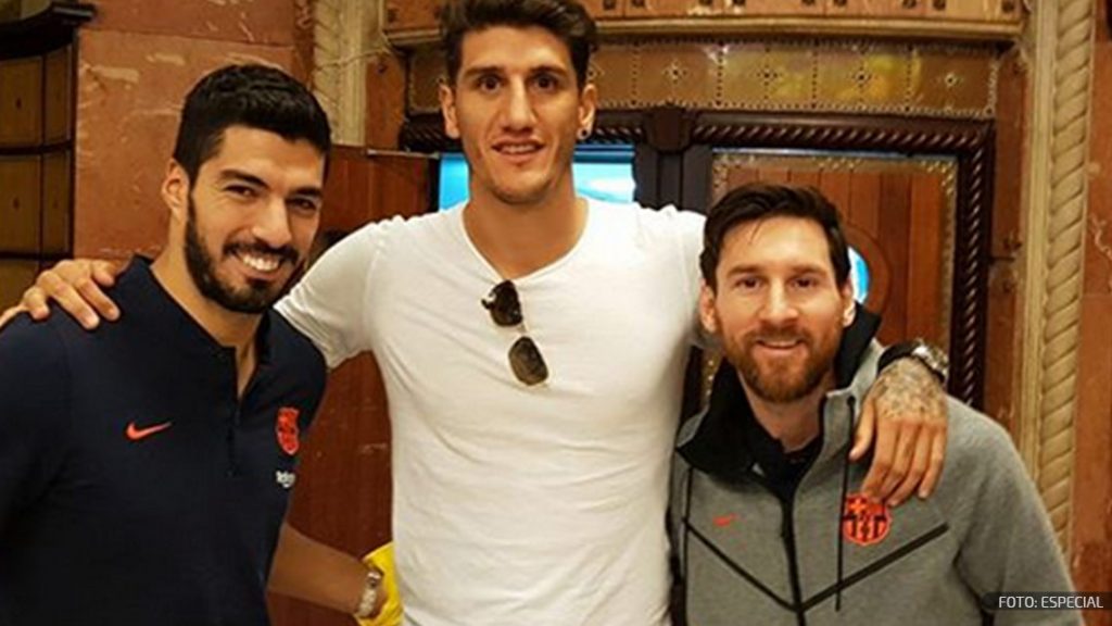 Messi con Peñalba