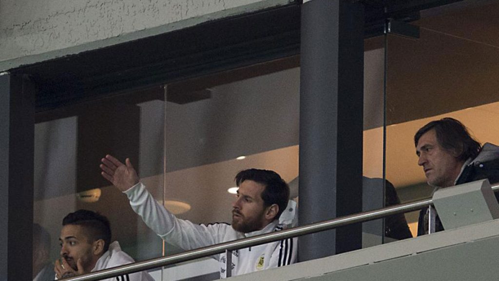Las palabras de Lionel Messi a sus compañeros tras el 6-1