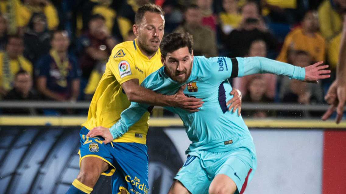 Las Palmas y Jémez frenan al FC Barcelona