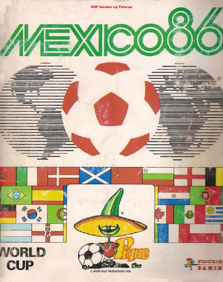 Conoce todas las portadas del álbum Panini de los Mundiales de la historia  | Futbol Total