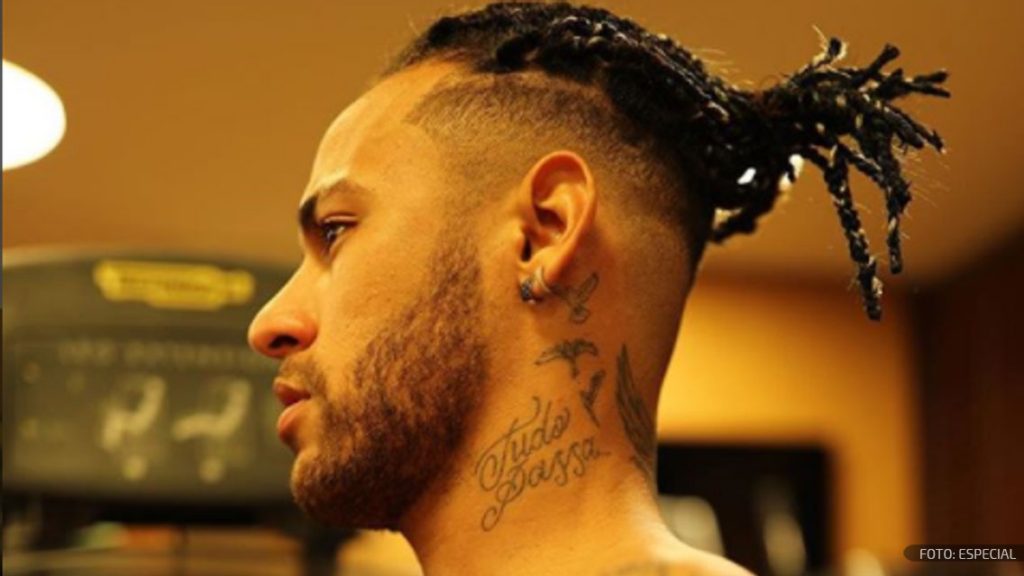 Neymar nuevo peinado