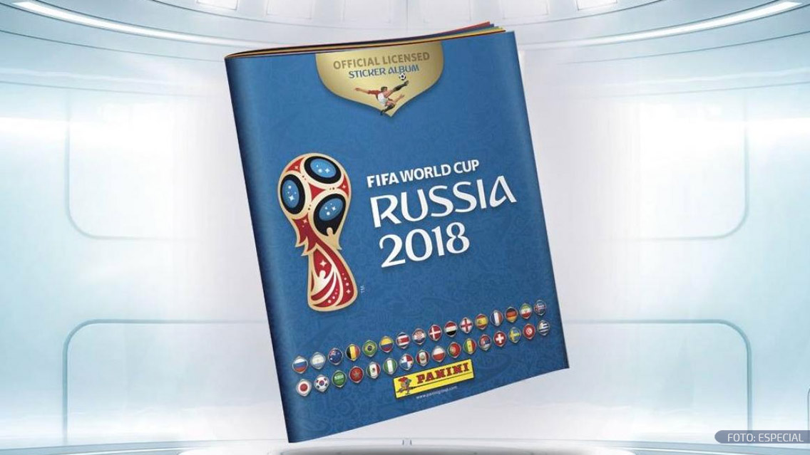Panini reveló portada del álbum del Mundial de Rusia 2018