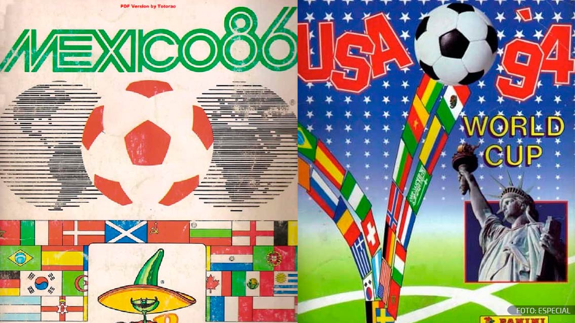 Conoce todas las portadas del álbum Panini de los Mundiales de la historia  | Futbol Total