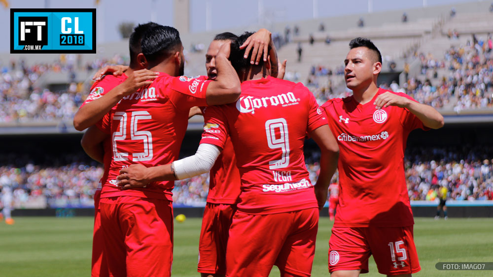 Toluca se afianza al vencer a un golpeado Pumas