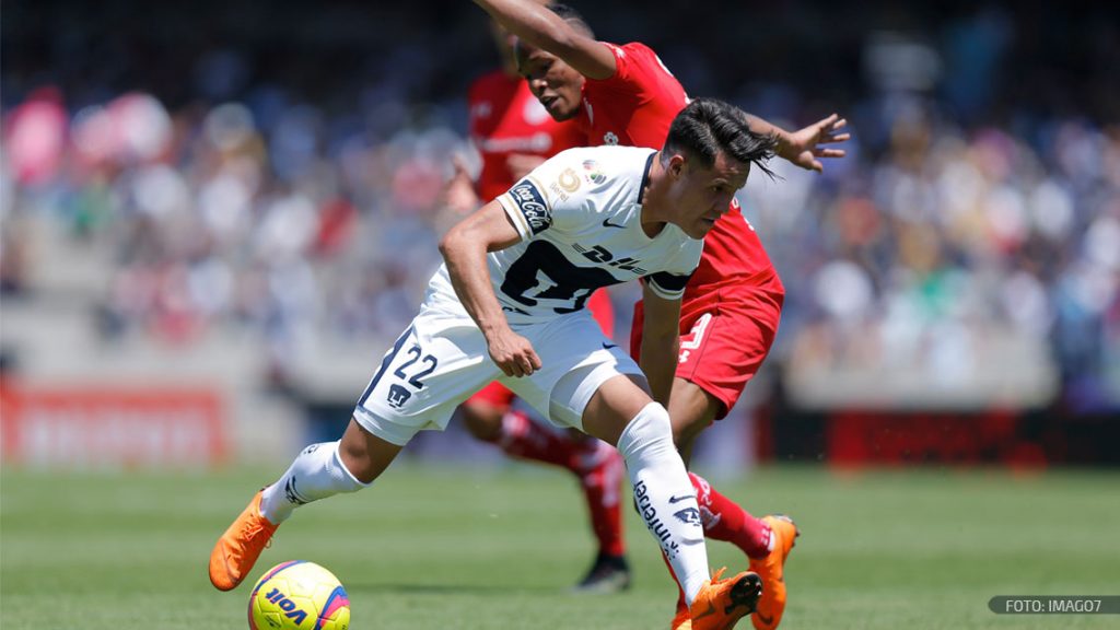 Toluca se afianza al vencer a un golpeado Pumas 0