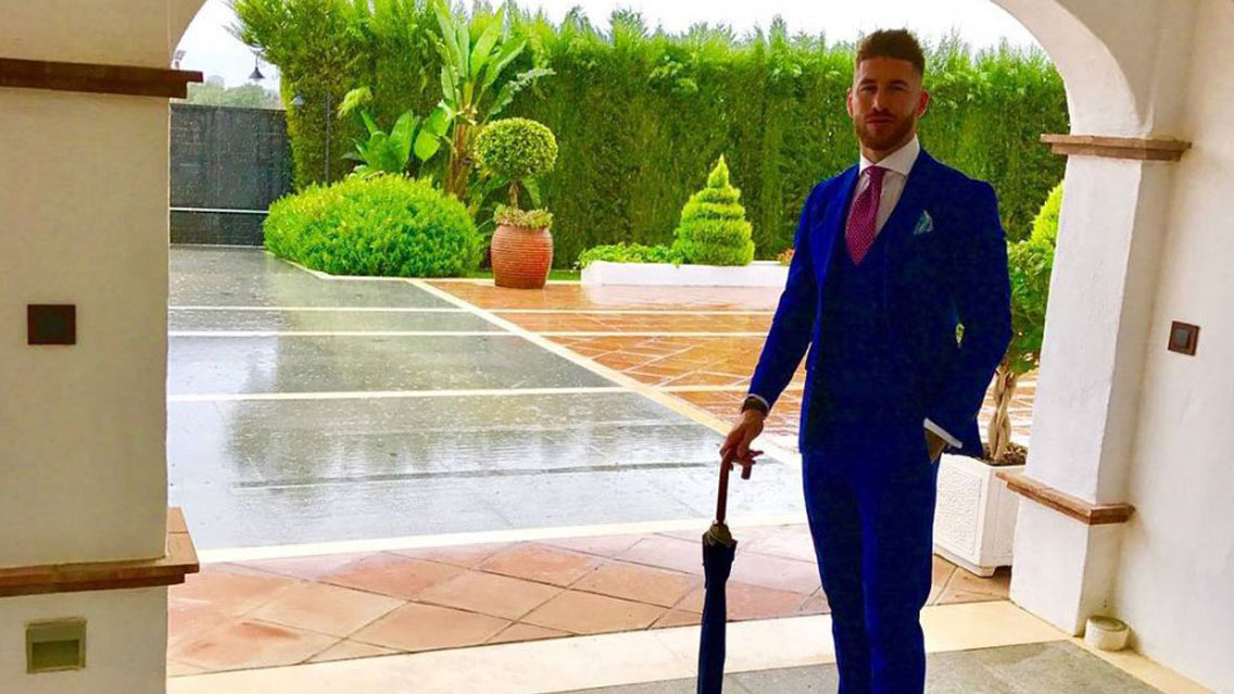 Los looks más extravagantes de Sergio Ramos