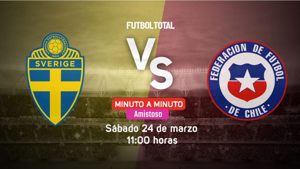 Suecia vs Chile | Amistoso 2018 | EN VIVO: Minuto a minuto